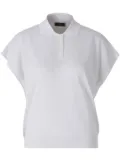 Peserico short-sleeve polo top - White