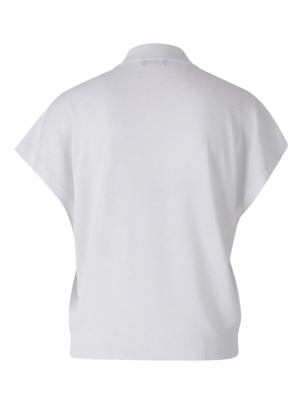 Peserico short-sleeve polo top - Wit