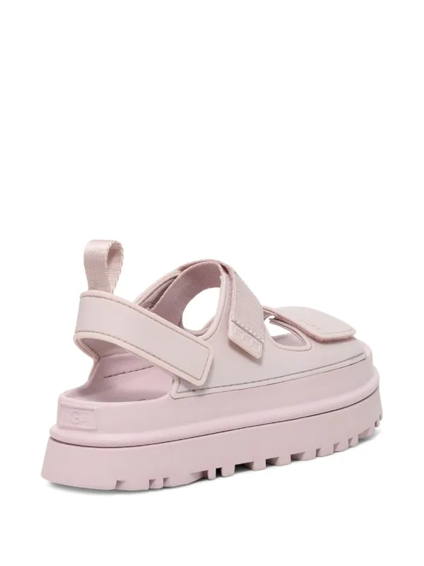 【関税込み】W Goldenglow Sandals - UGG - Synthetic - Pink Ugg Women's GoldenGlow Platform Sandal in Tropical Pink