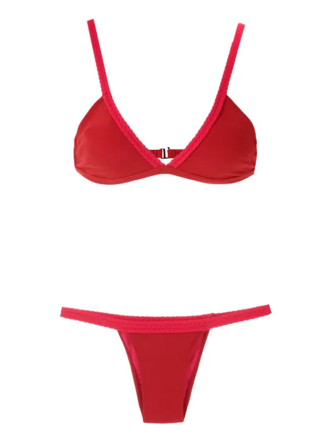 Amir Slama braided-trim bikini set