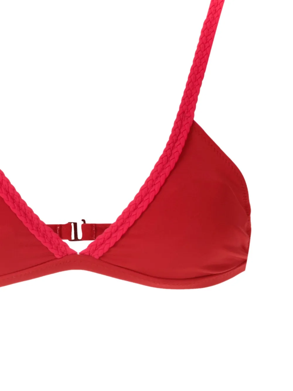 Amir Slama Bikini met gevlochten afwerking - Rood