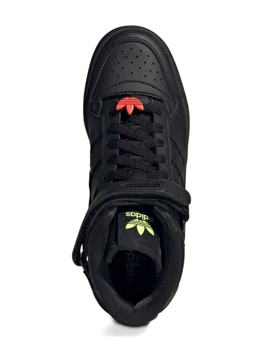 adidas Kids Forum Mid "Trefoil Pins" sneakers Black