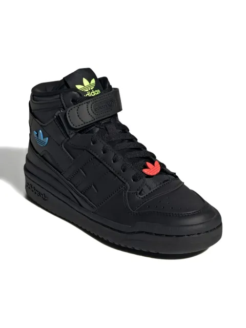 adidas Kids Forum Mid "Trefoil Pins" スニーカー