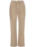 AMO cropped tapered trousers - Neutrals