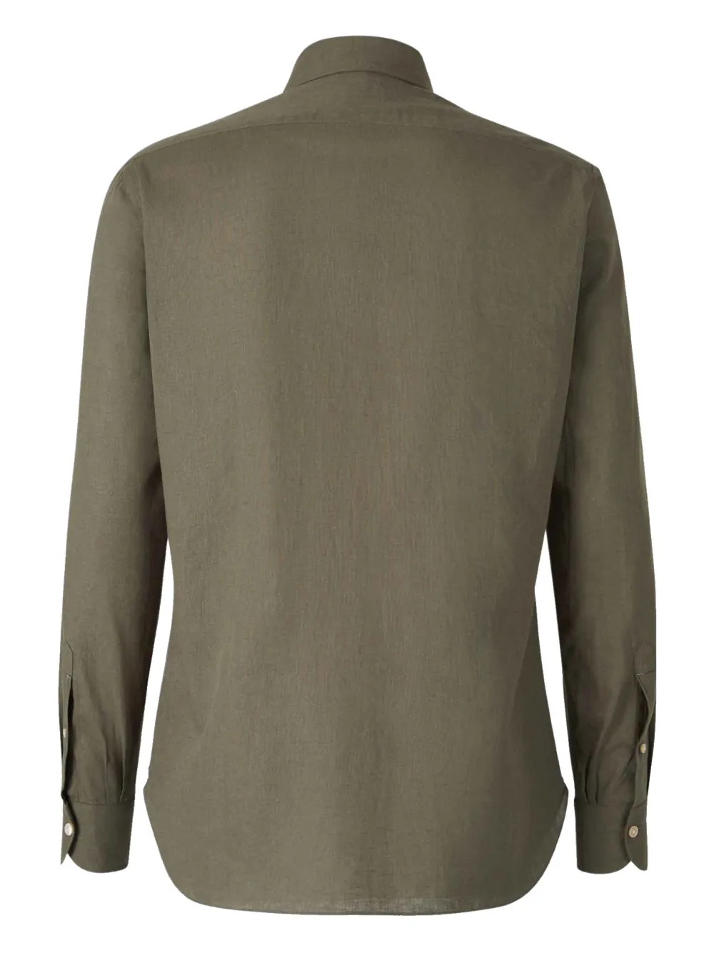 Luigi Borrelli long-sleeve shirt - Groen