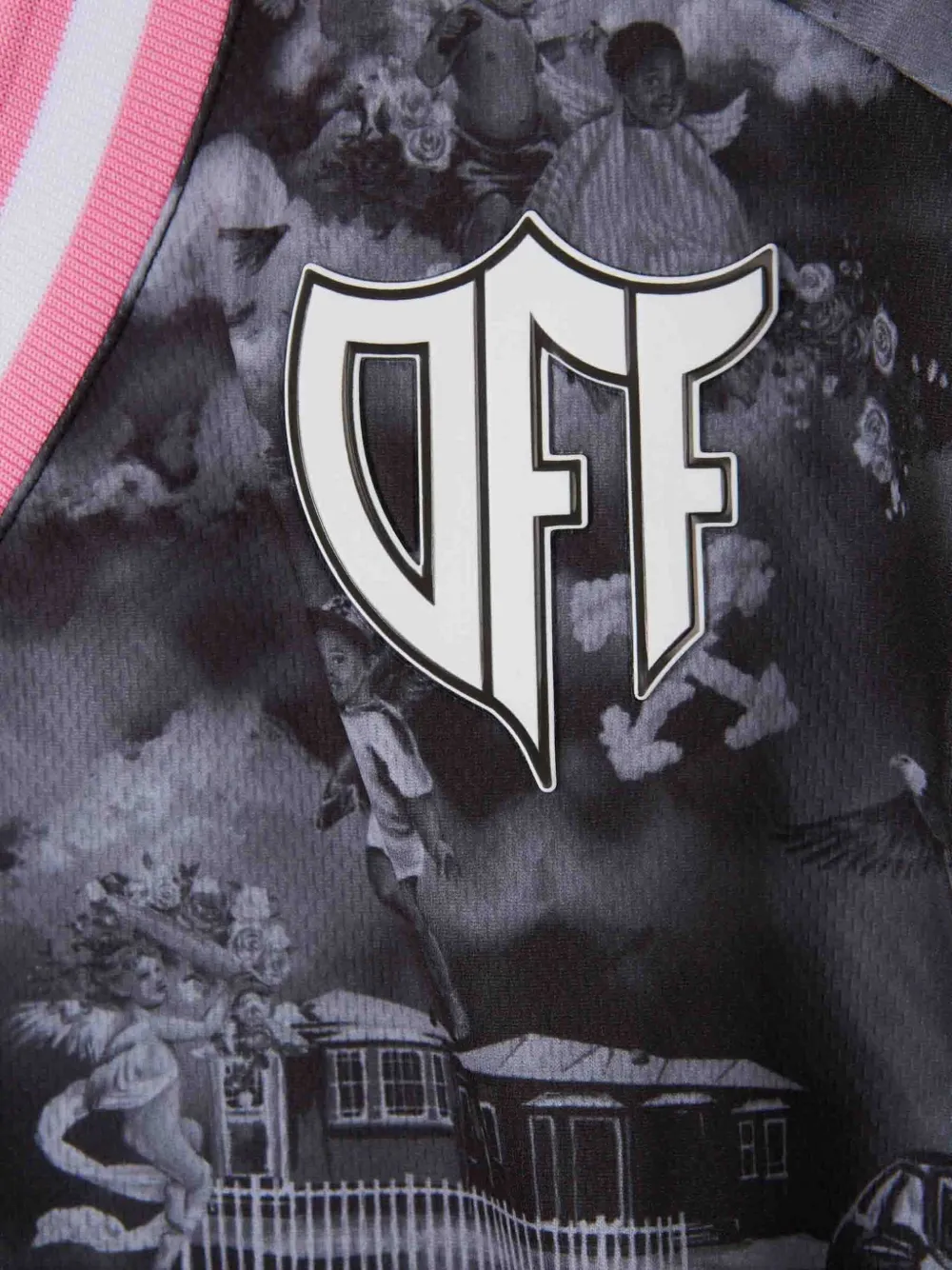 Off-White T-shirt met logoprint Zwart