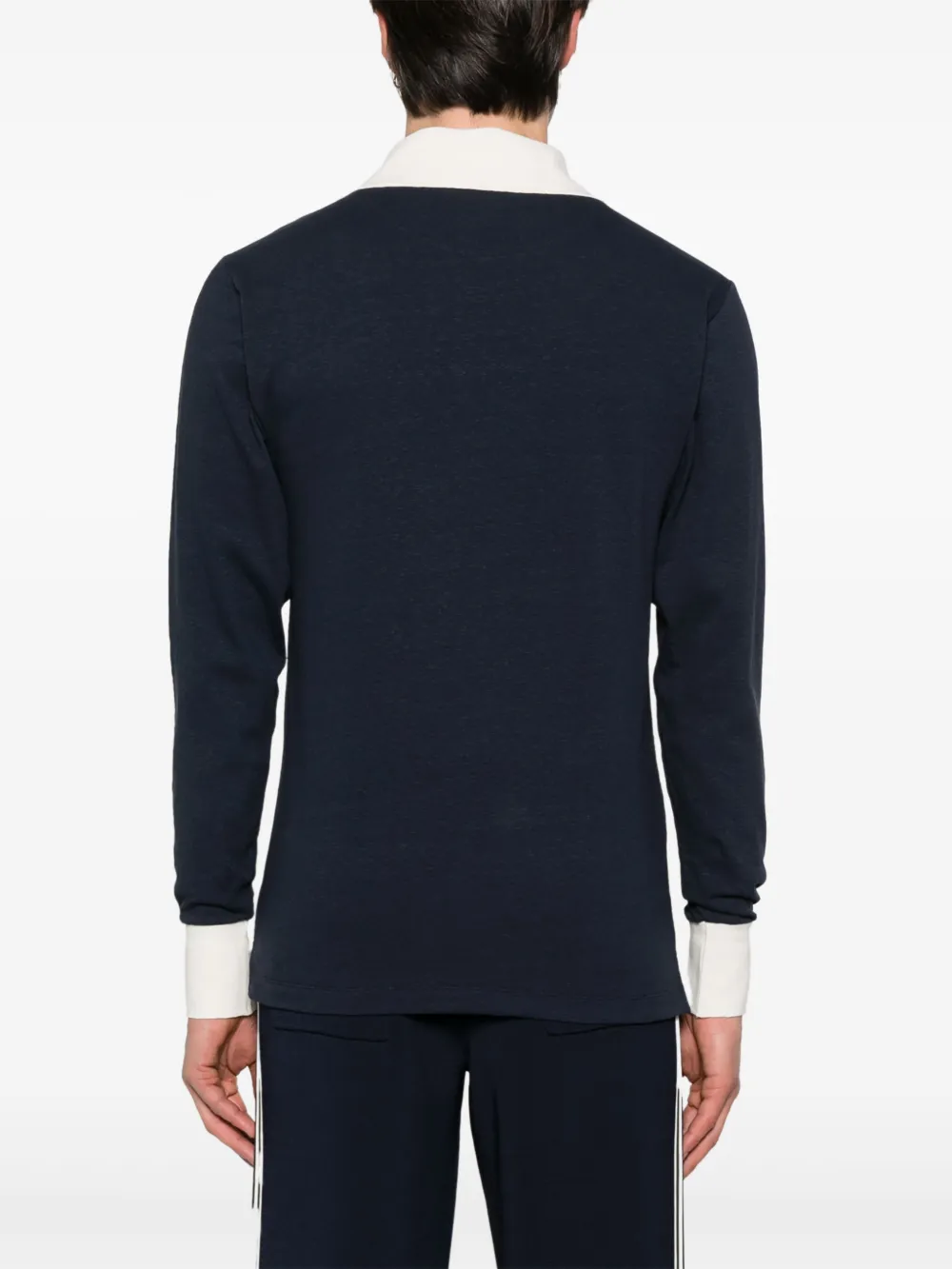 Bally Trui met logopatch Blauw