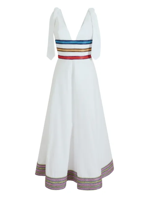 Rosie Assoulin robe mi-longue Tie Another Day