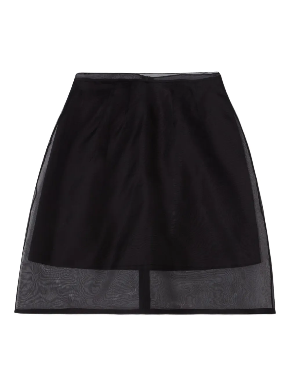 House Of Dagmar organza miniskirt - ブラック House Of Dagmar organza miniskirt - ブラック
