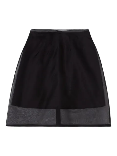 House Of Dagmar organza miniskirt