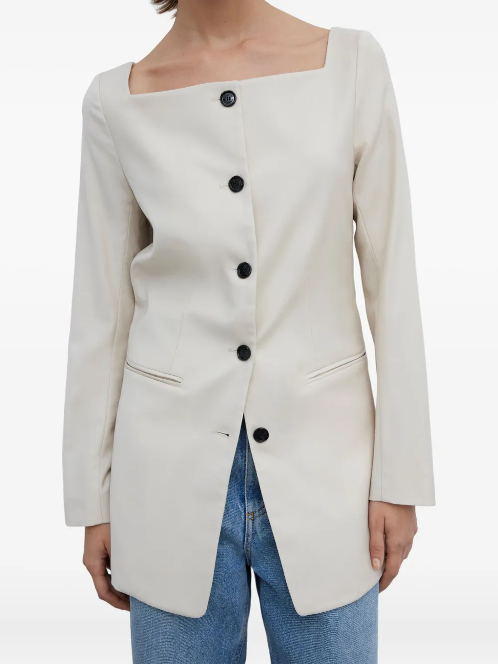 House Of Dagmar Blazer con scollo quadrato | Image 6