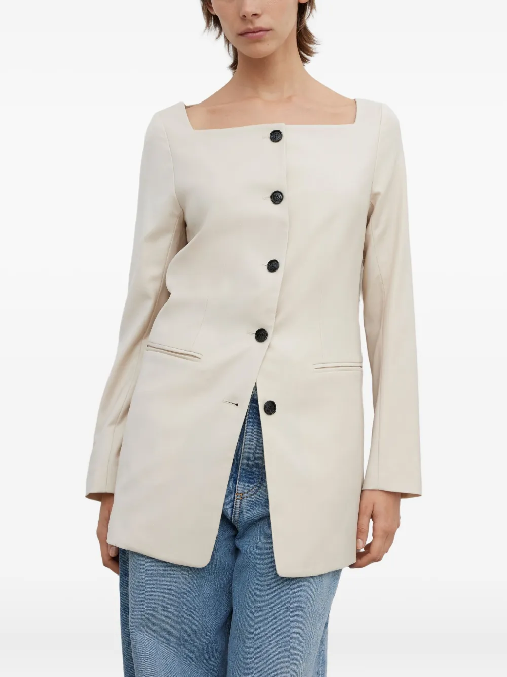 House Of Dagmar Blazer con scollo quadrato | Giacche | Image 3