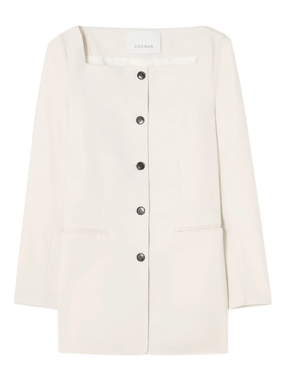 House Of Dagmar square-neck blazer - Toni neutri