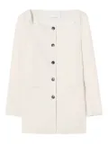 House Of Dagmar square-neck blazer - Neutrals