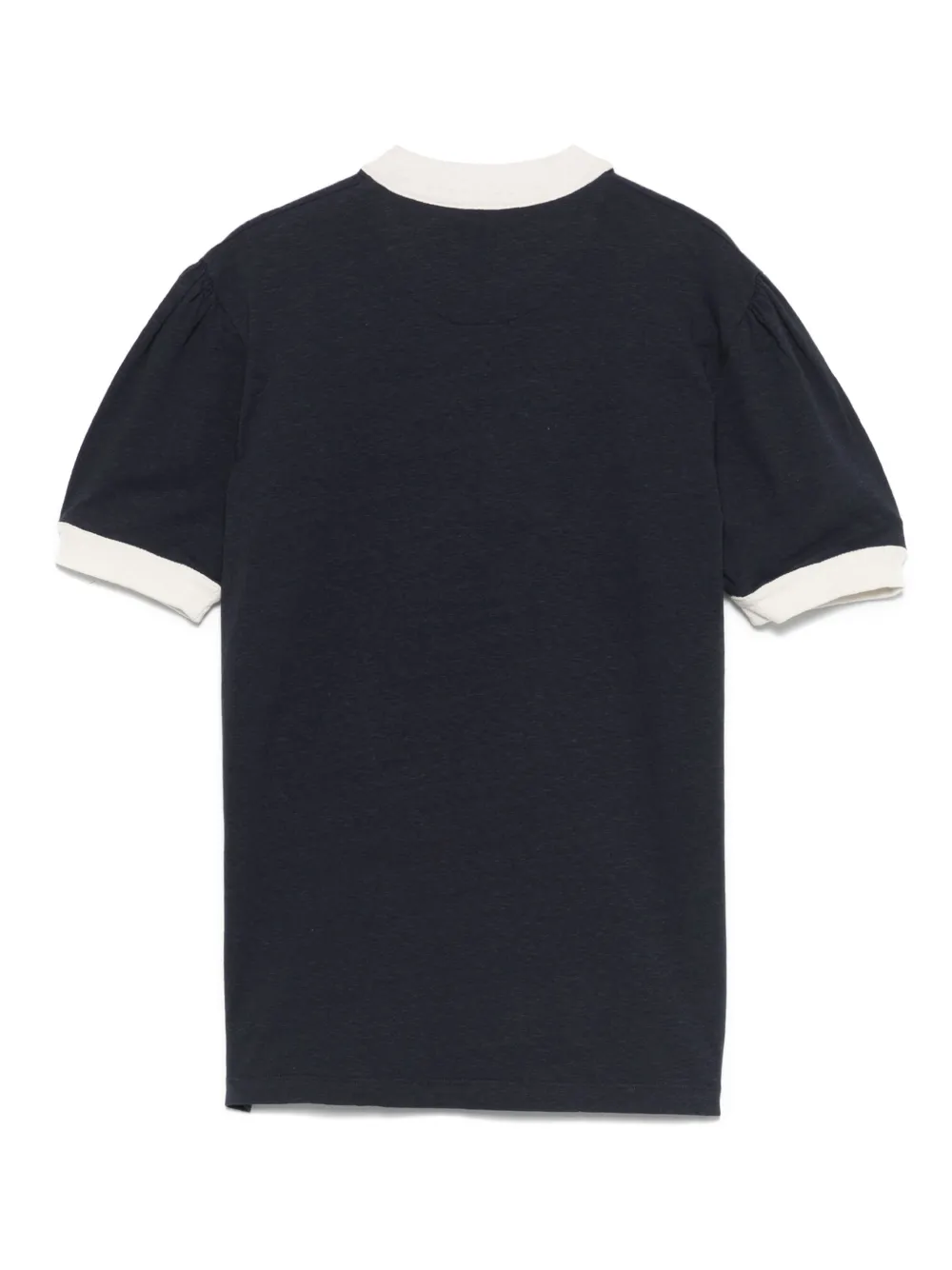 Bally T-shirt met contrasterende afwerking - Blauw