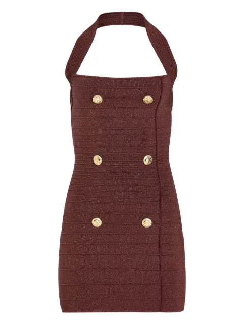 Retrofete vestido corto Harlyn con detalle de tiras