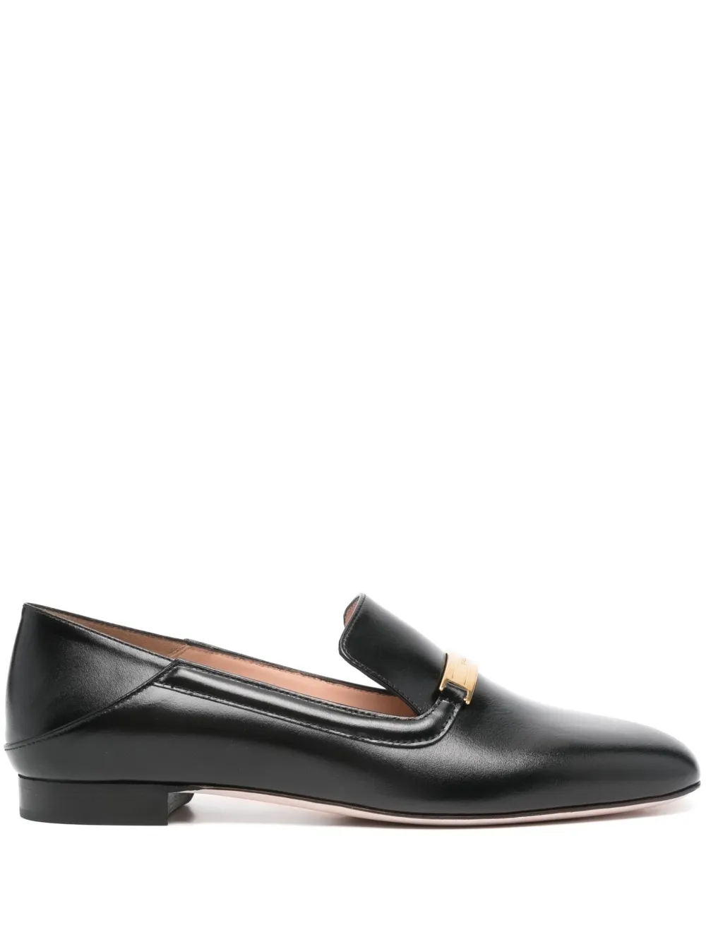 Bally leather loafers Black