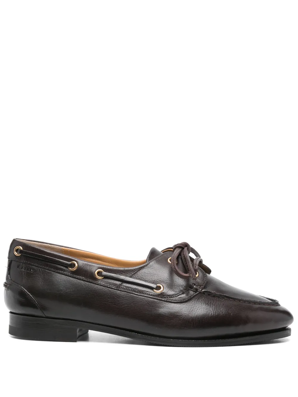 Bally leather loafers Brown