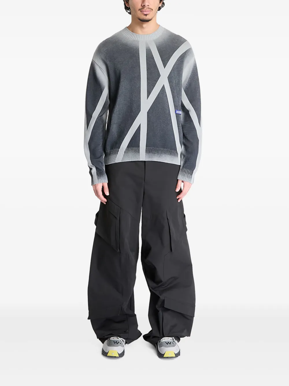 A-COLD-WALL* Antenna graphic-pattern sweater | Knitted Sweaters | Image 2