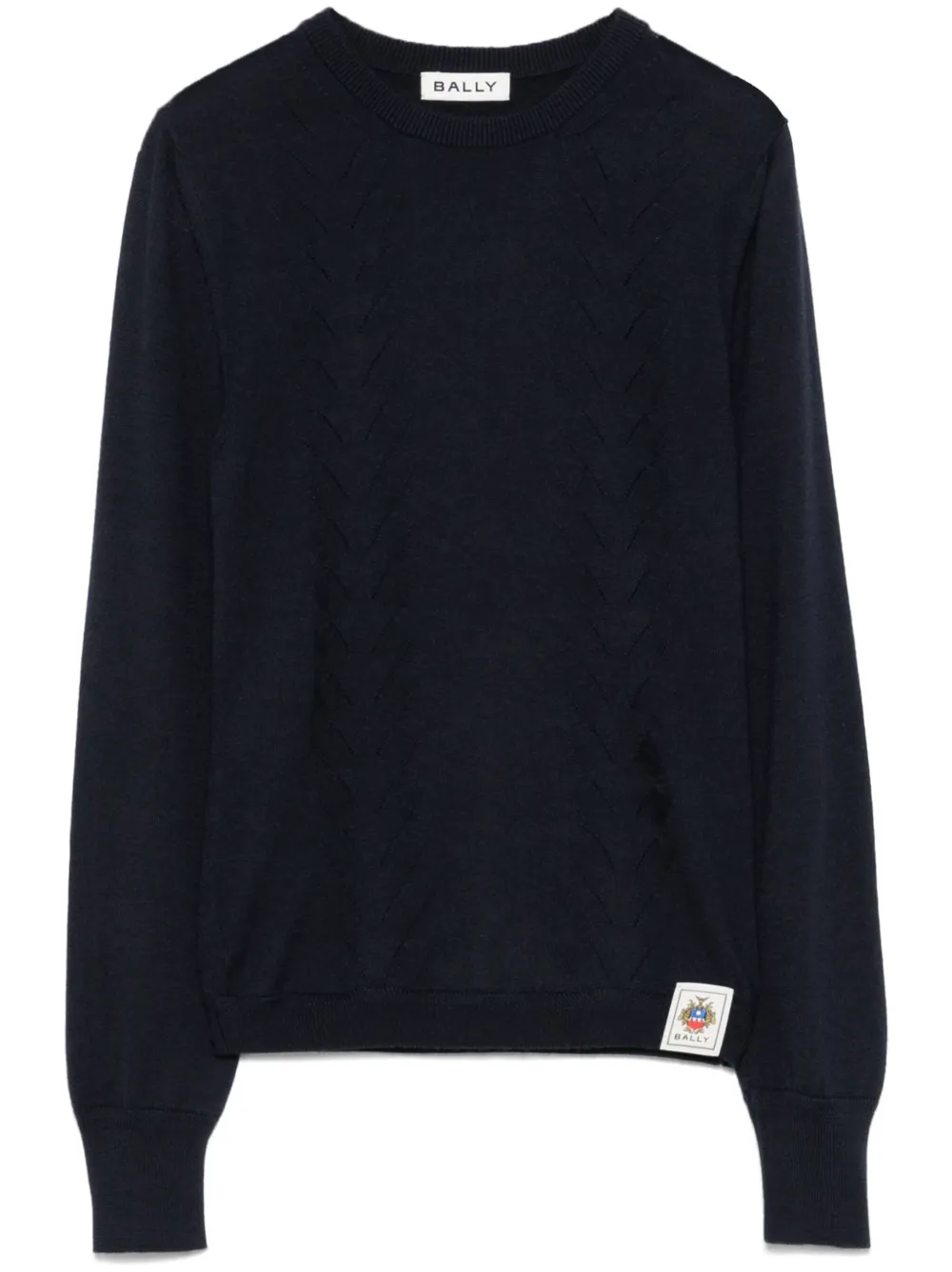 Bally logo-patch top | Blue | Image 1
