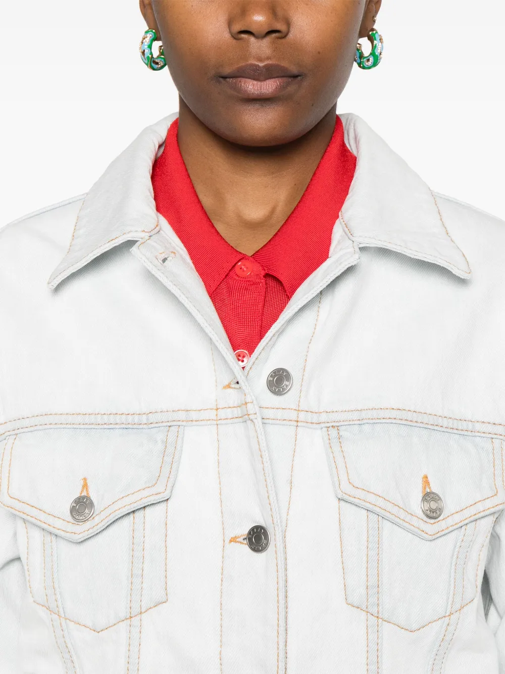 Bally Denim jack Blauw