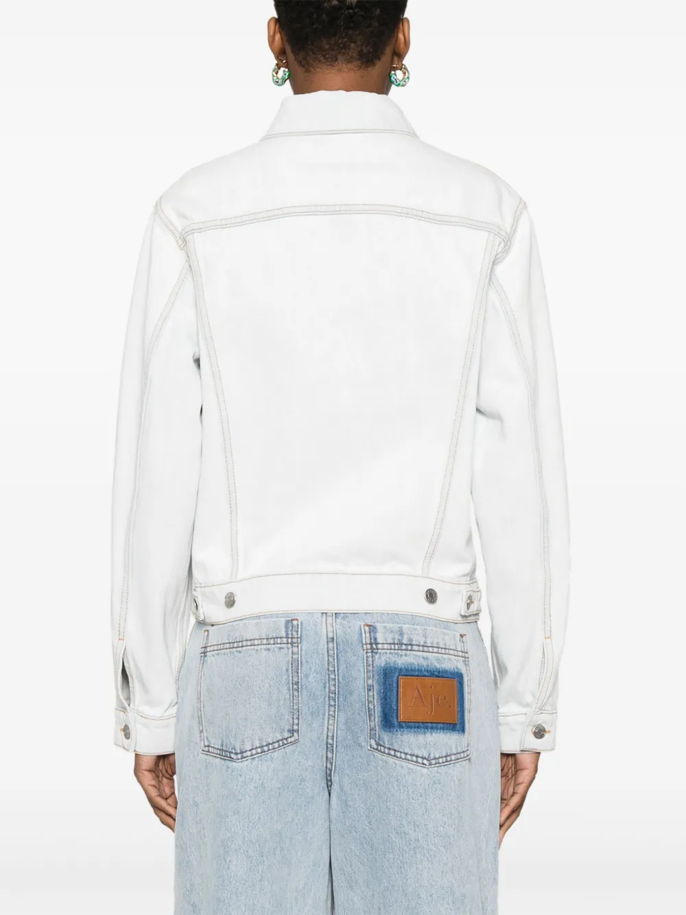 Bally Denim jack Blauw
