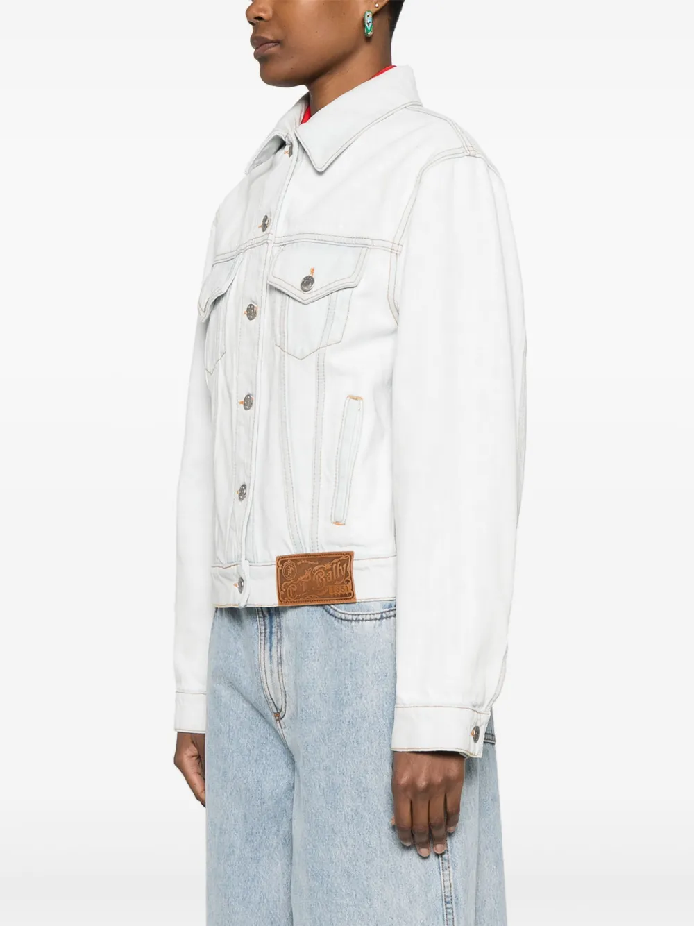 Bally Denim jack Blauw