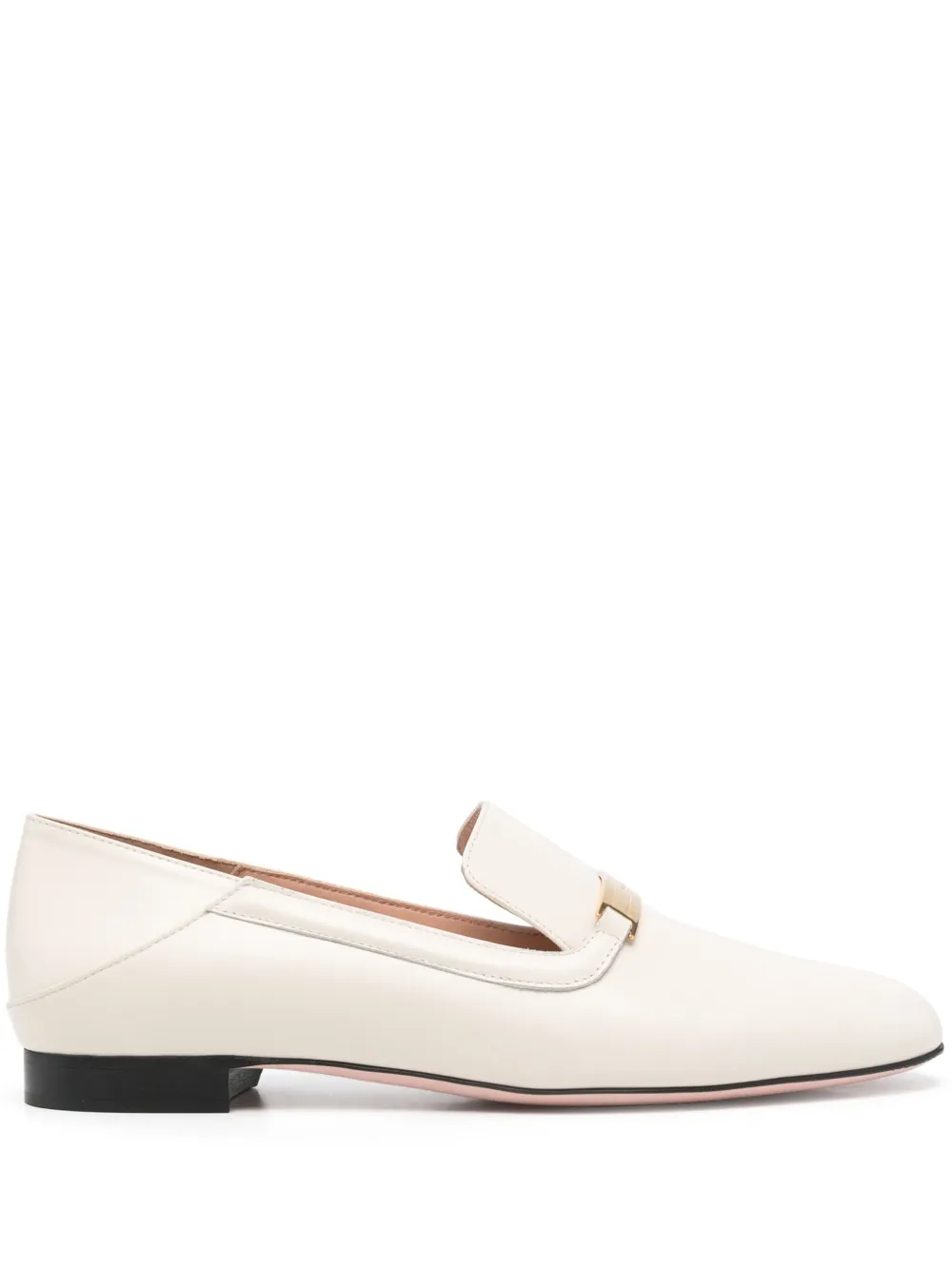 Bally leather loafers Neutrals