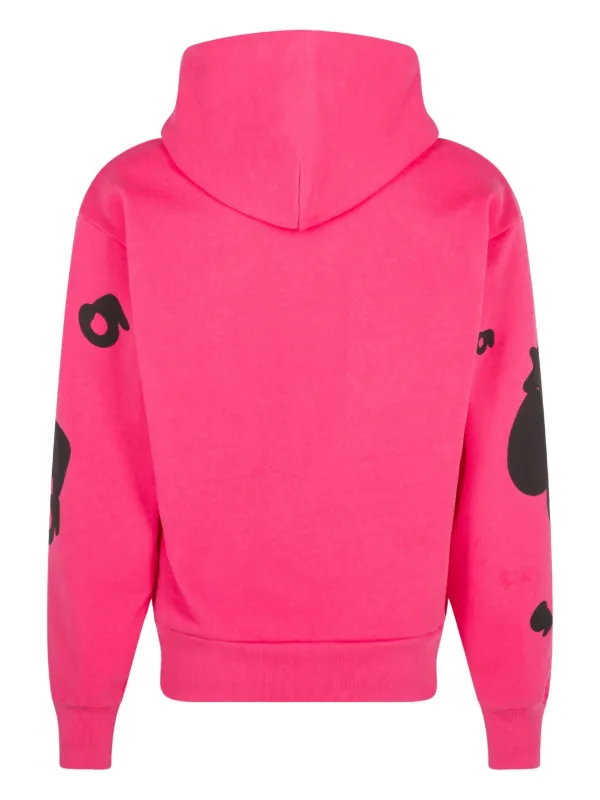 SPYDER パーカー Beluga Sp5der Pink〇関送無料〇 Sp5der OG Web Hoodie Pink - FW23 - US