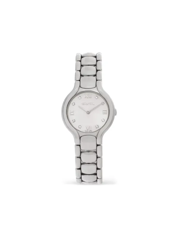 Ebel pre-owned Beluga 14mm Silver FARFETCH IN