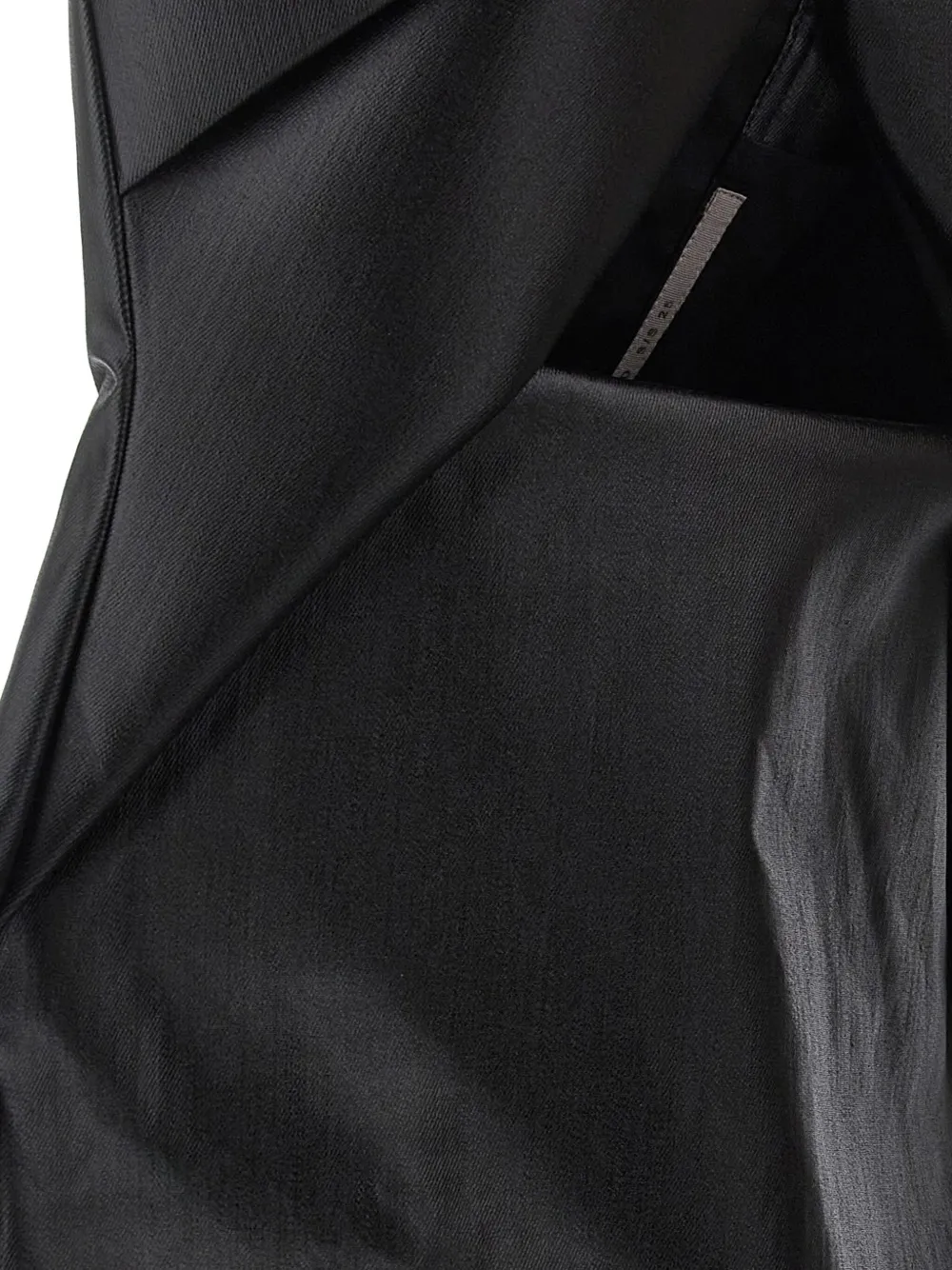 Rick Owens Prong avondjurk Zwart