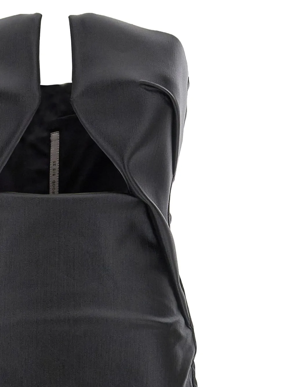 Rick Owens Prong avondjurk Zwart
