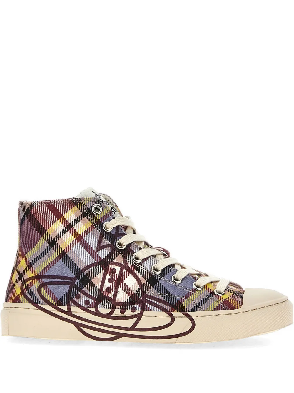 Vivienne Westwood High Top Plimsoll sneakers Bruin