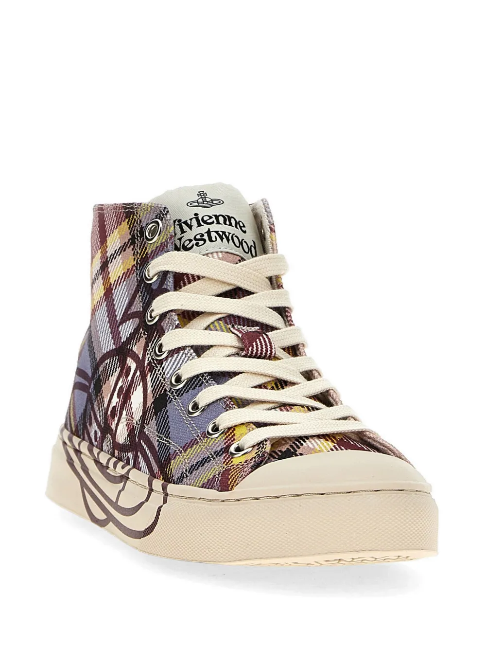 Vivienne Westwood High Top Plimsoll sneakers Bruin