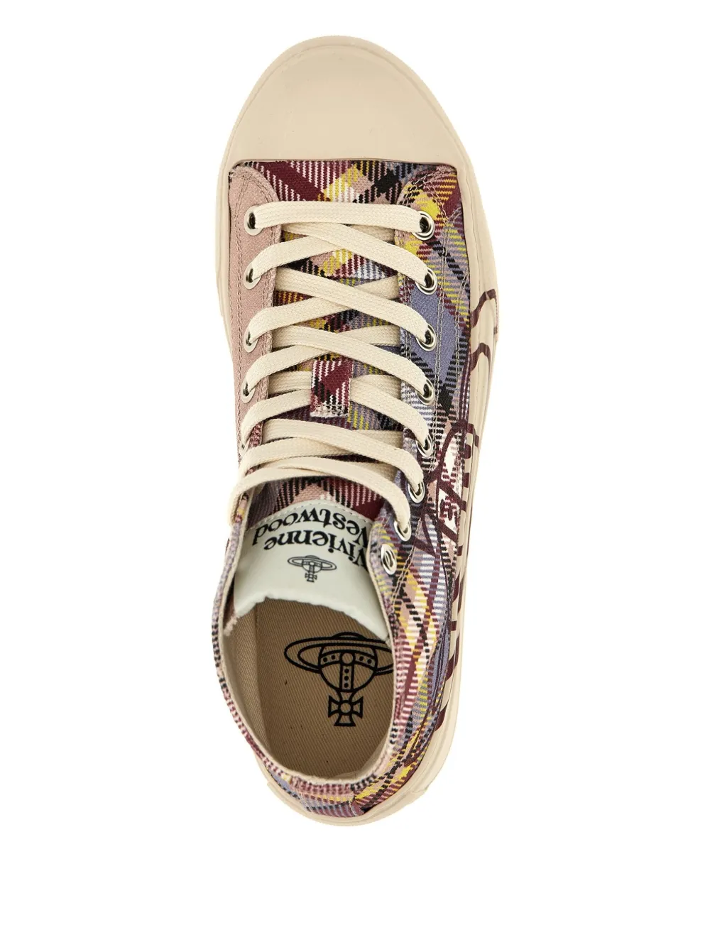 Vivienne Westwood High Top Plimsoll sneakers Bruin