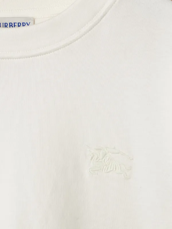 BURBERRY Tシャツ 6Y BURBERRY バーバリー チルドレン キッズ 肩チェック赤Tシャツ 6Y