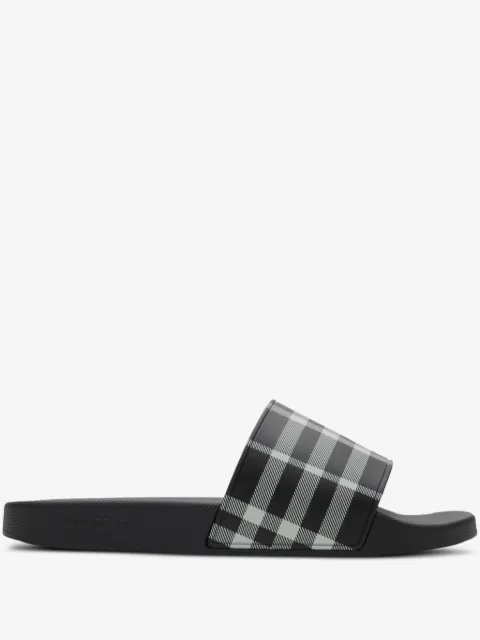Burberry Check slides