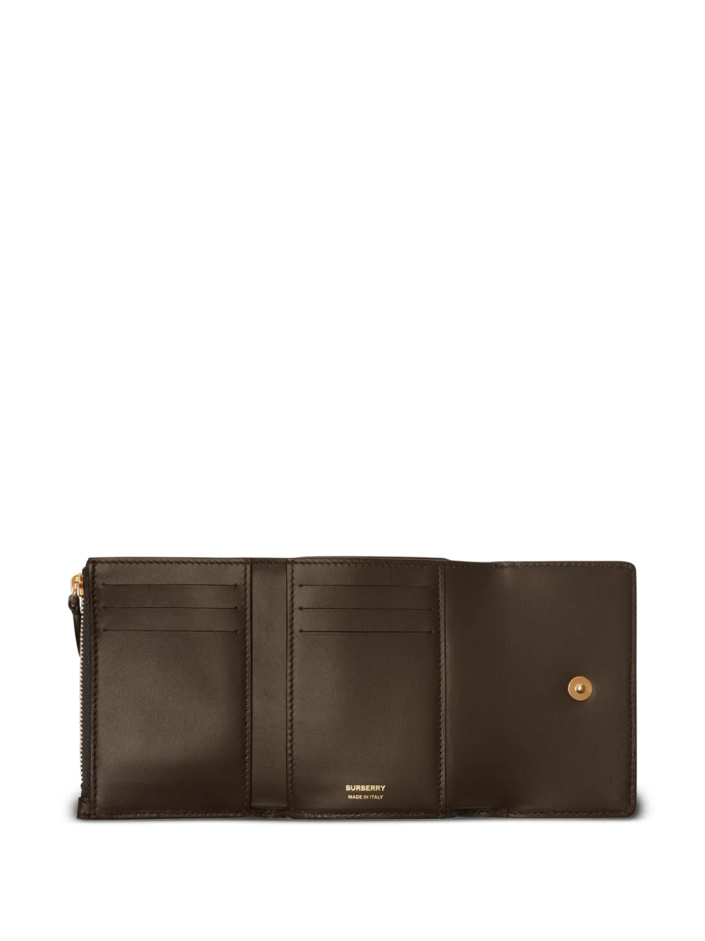 Burberry Geruite portemonnee Zwart