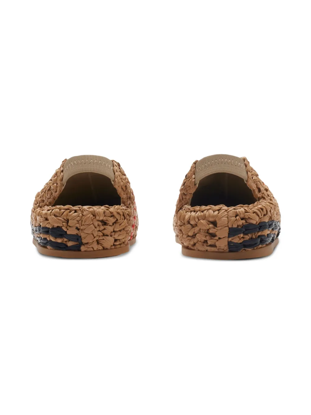 Burberry Kids Geweven sandalen Beige