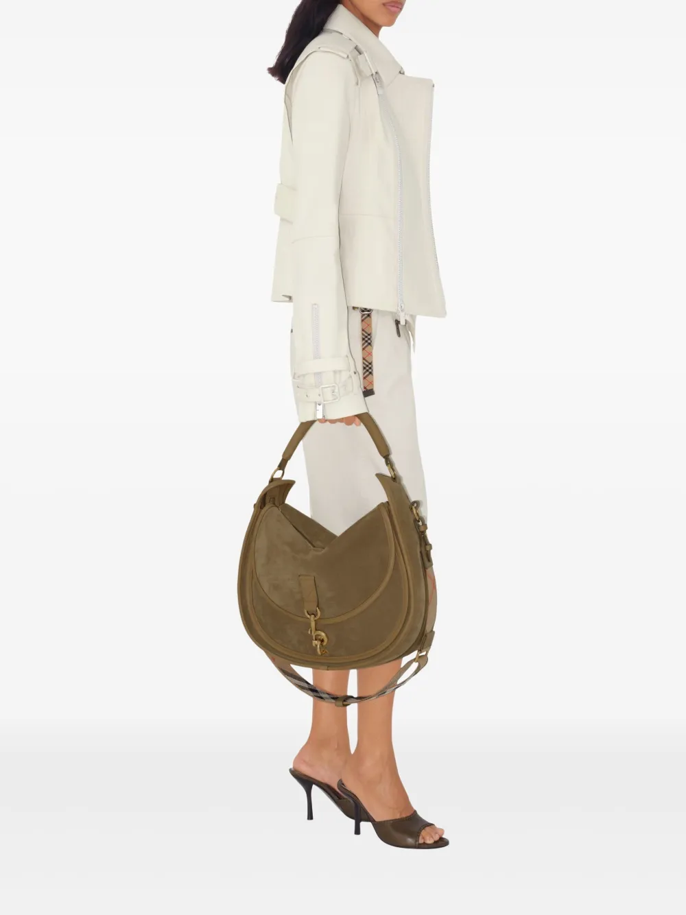 Burberry Katoenen trenchcoat - Beige