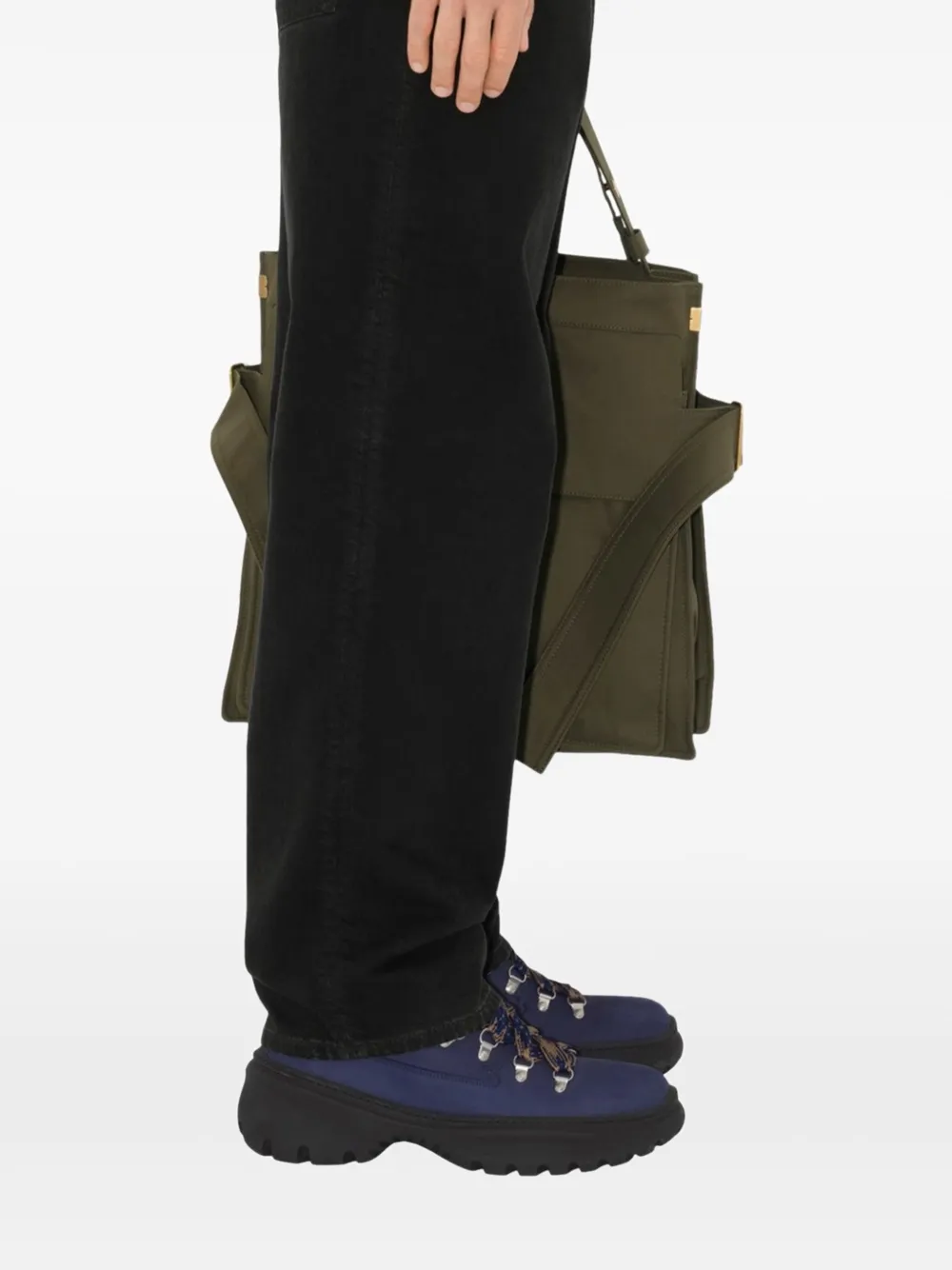 Burberry Overhemd met jacquard Blauw