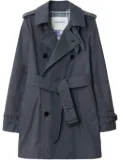 Burberry short trench coat - Grey