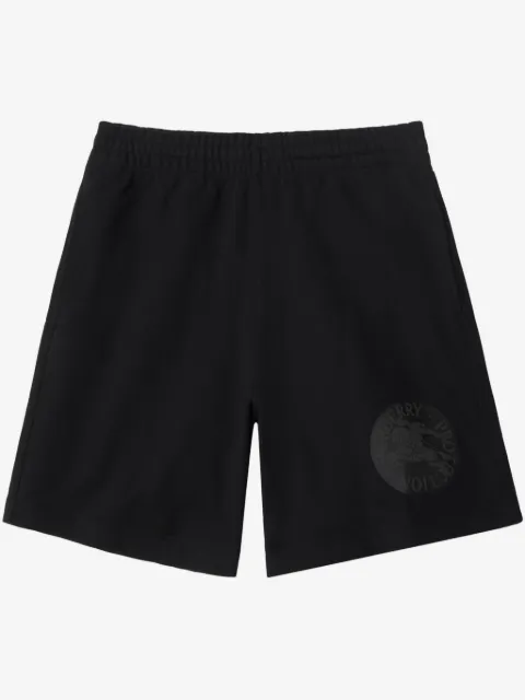 Burberry Equestrian Knight-print shorts