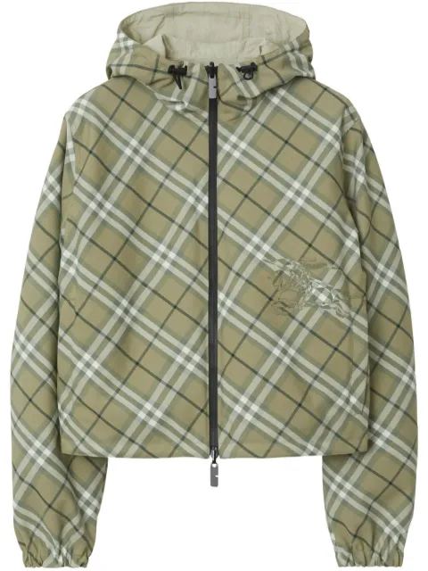 Burberry chamarra reversible con motivo Vintage Check