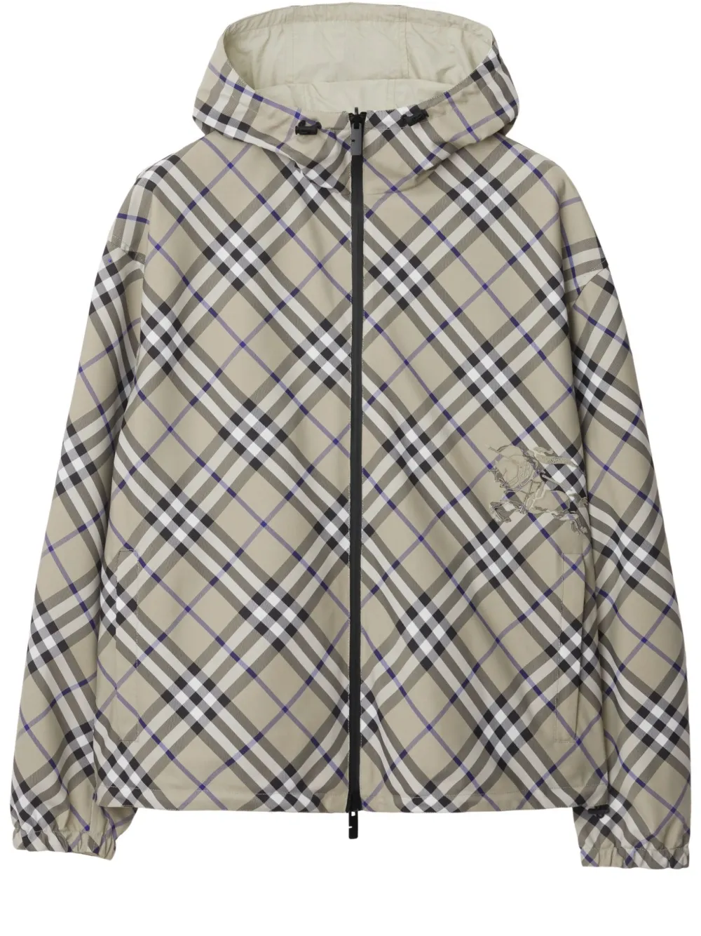 Burberry Geruit omkeerbaar jack Beige