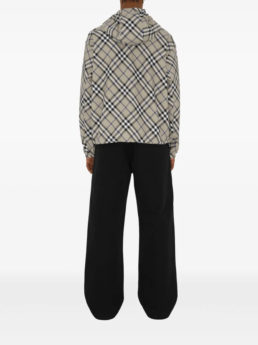 Burberry Geruit omkeerbaar jack Beige