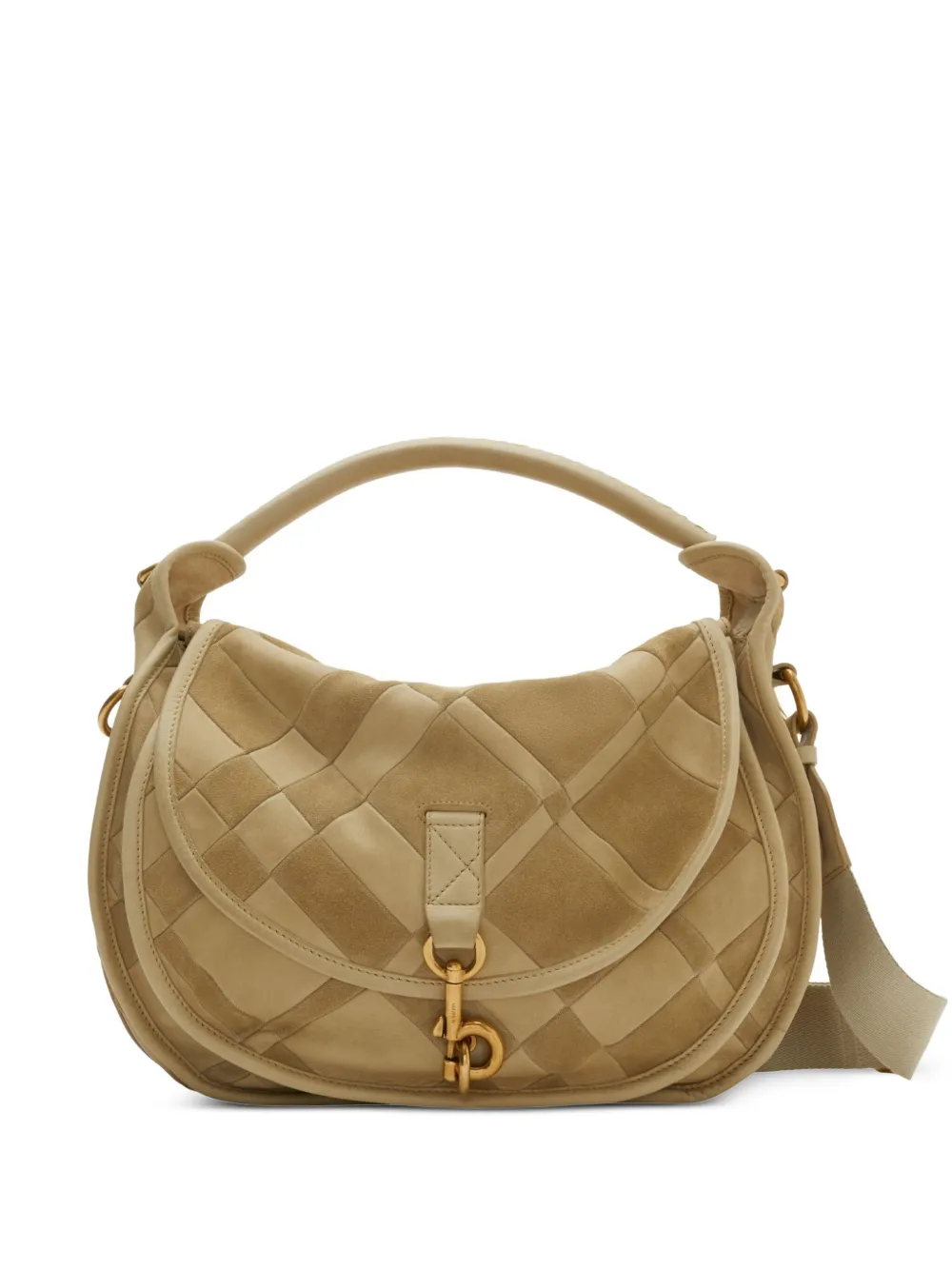 Burberry B Clip messenger bag | Neutrals | Image 1