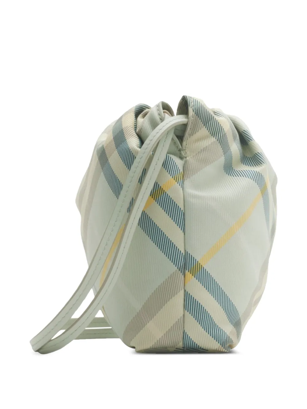 Burberry Kids Geruit buidel Beige