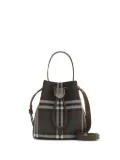 Burberry Check mini bucket bag - Brown