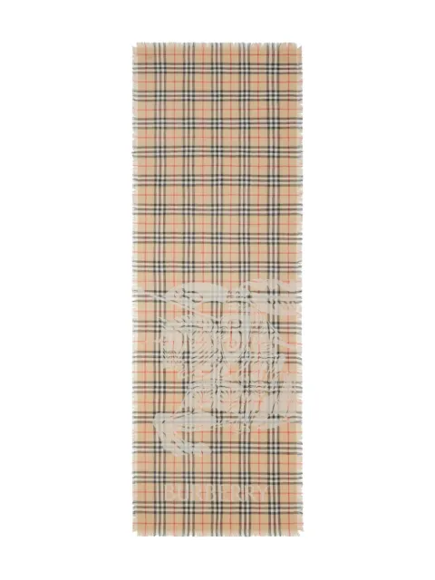 Burberry 시그니처 나이트 모티프 스카프